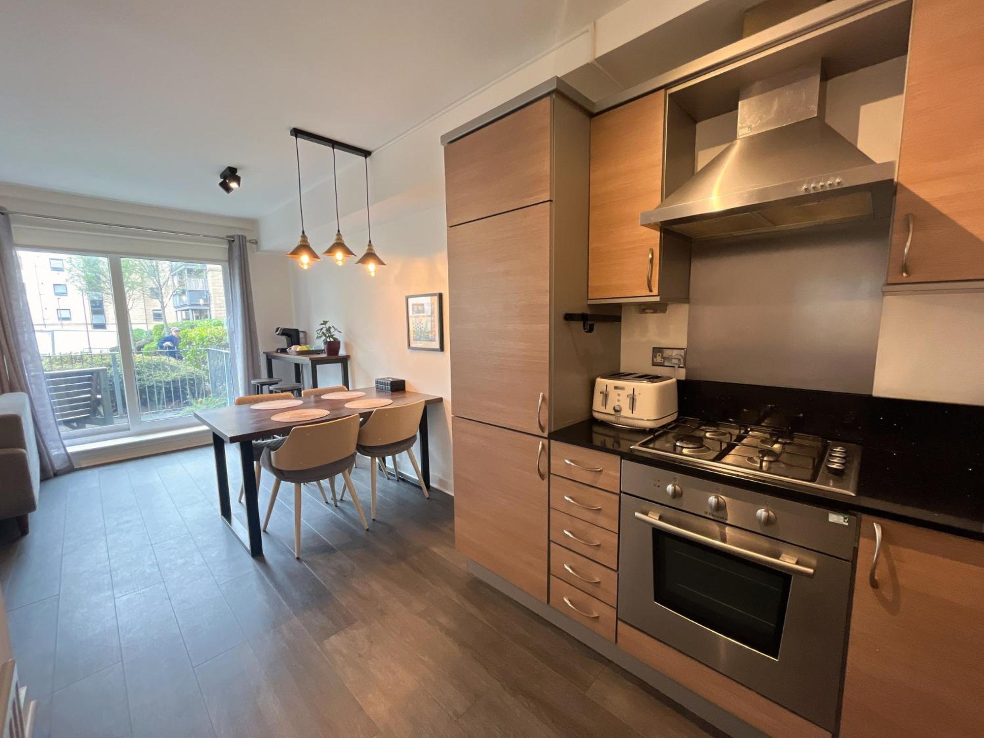 Apartment 2 Bath Free Parking EDI Buitenkant foto